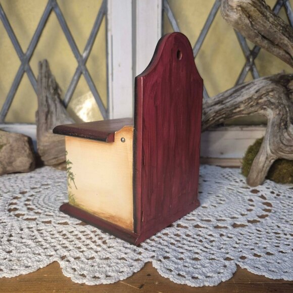 Red & Cream Mushroom Matchbox Wall Decor - Picture 7 of 16